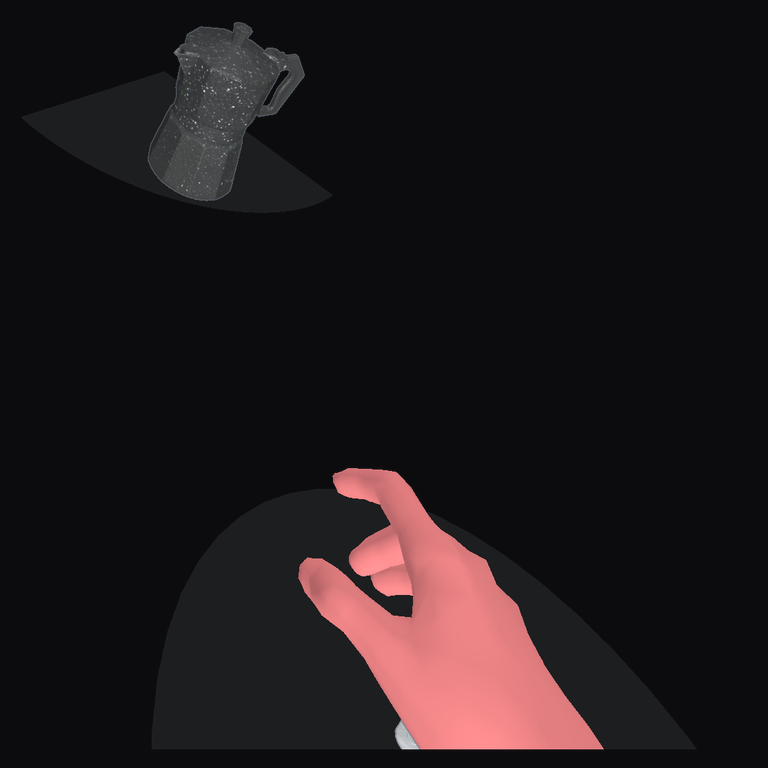 Predicted future hand-object motion.